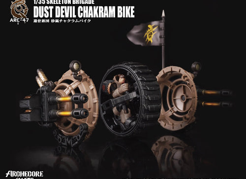 Load image into Gallery viewer, ARCHECORE ARC-47 Skeleton Brigade Dust Devil Chakram Bike Set
