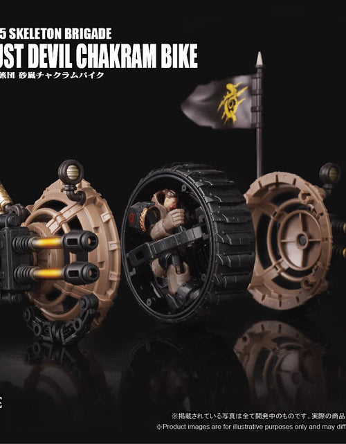Load image into Gallery viewer, ARCHECORE ARC-47 Skeleton Brigade Dust Devil Chakram Bike Set
