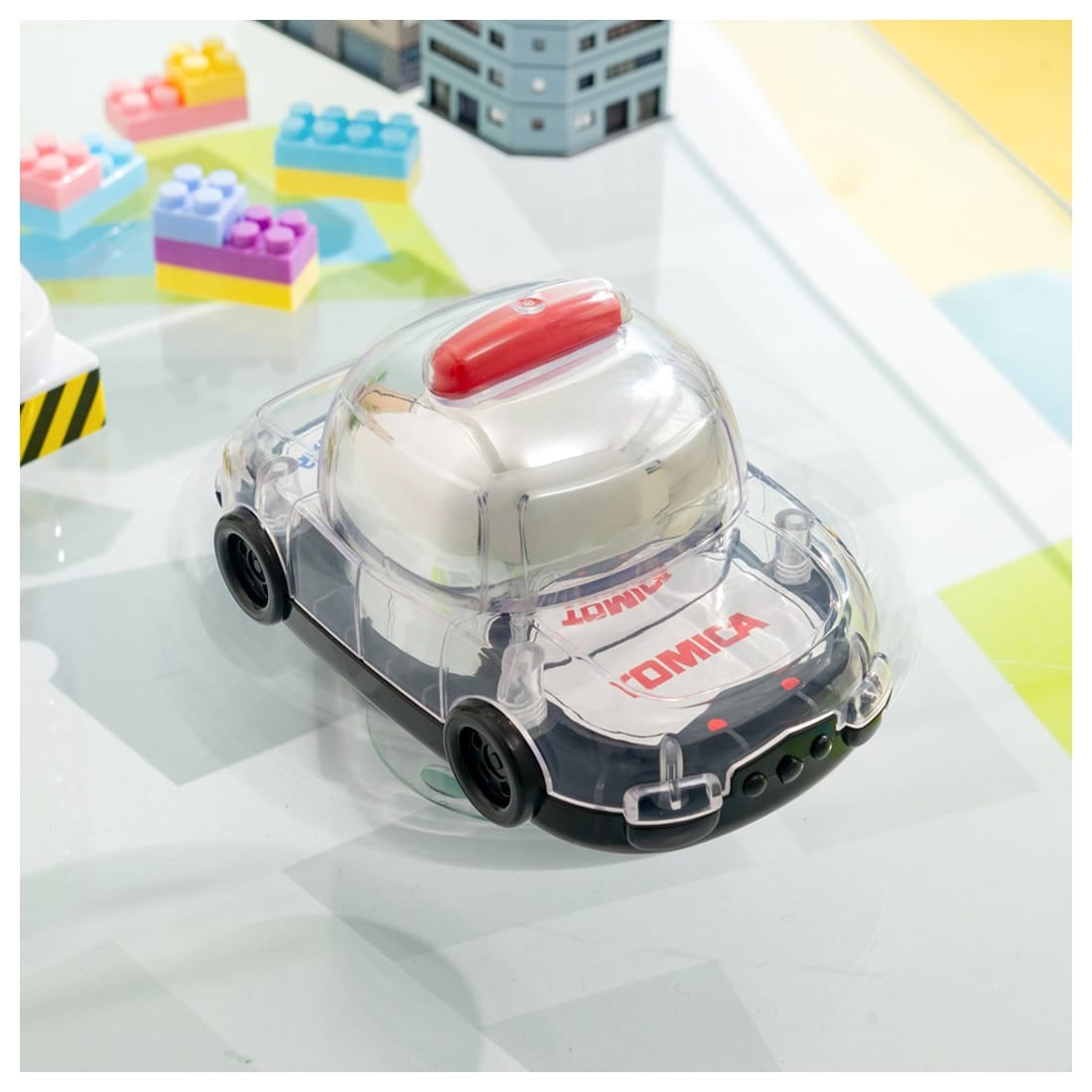 Takara Tomy Spinning Dome Mirror Spinner Tomica Patrol Police Car For Baby