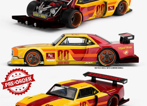 Load image into Gallery viewer, (Pre-order) Mini GT #319 Chevrolet Camaro Kaido Racing Team V1 1979- Kaido House

