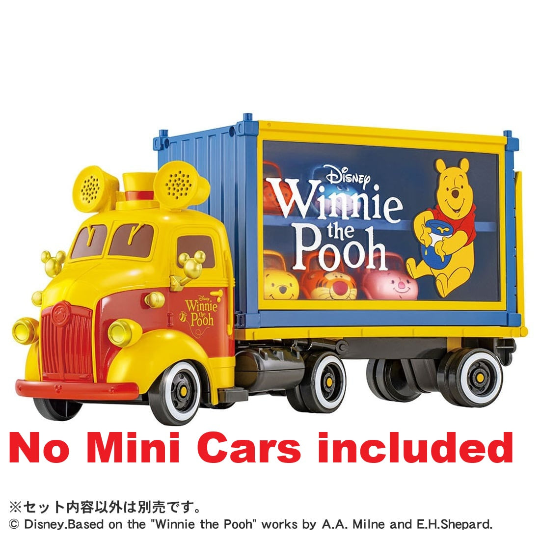 Takara Tomy Tomica Disney Motors Grand Dream Carry Winnie the Pooh (NO MINI CAR)
