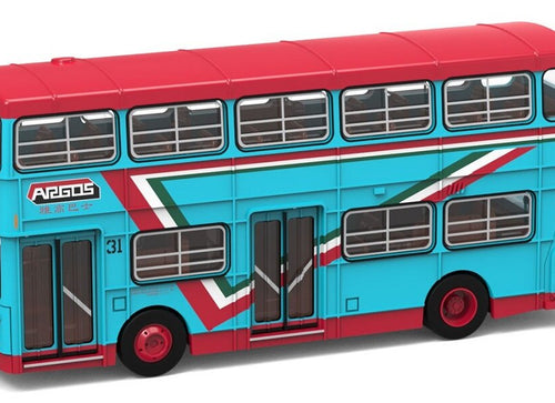 Load image into Gallery viewer, Tiny City 18 Die-cast Model Car - ARGOS DAIMLER Fleetline DMS Blue
