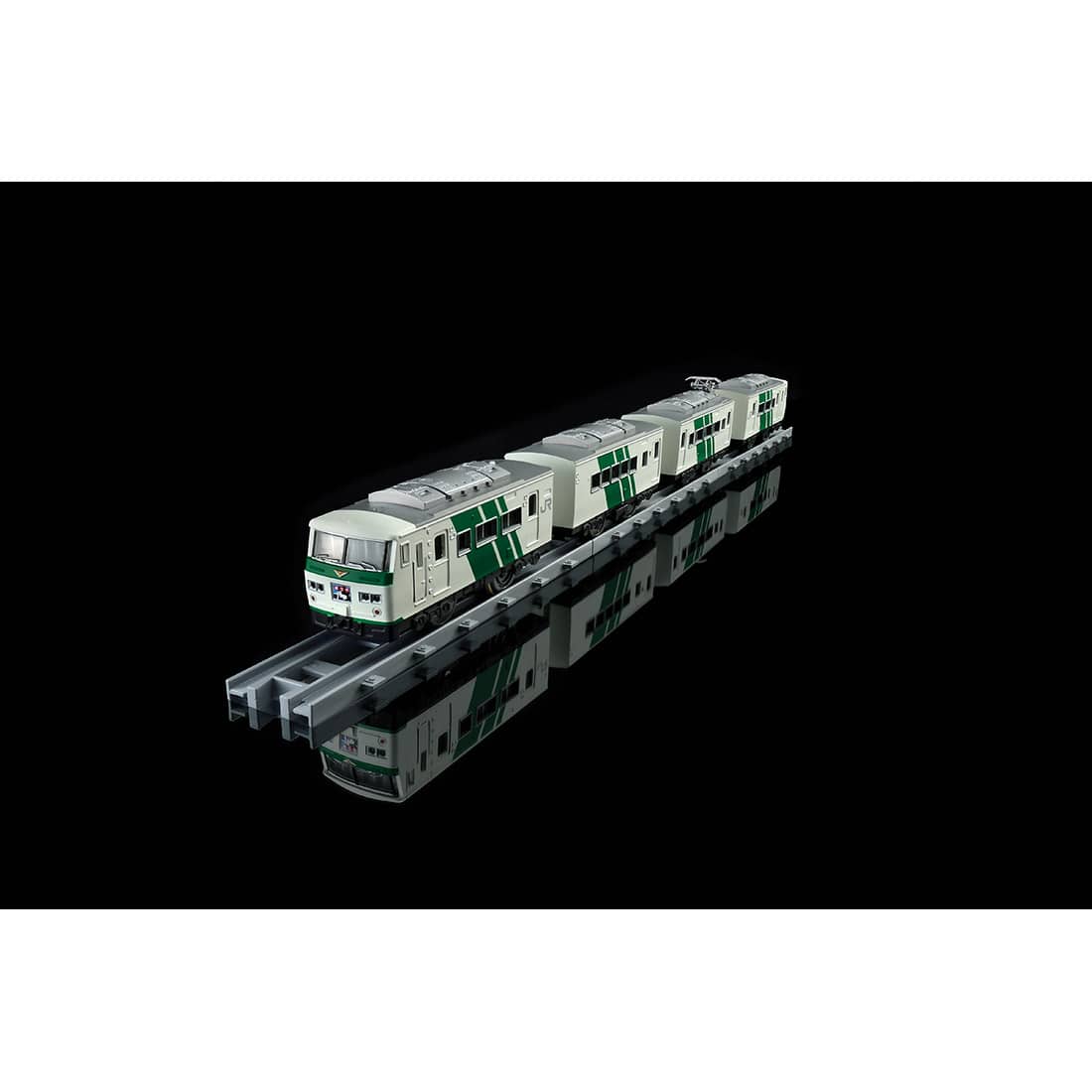 Takara Tomy Plarail Train - Real Class Series 185 Odoriko Green Stripe