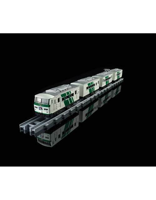 Load image into Gallery viewer, Takara Tomy Plarail Train - Real Class Series 185 Odoriko Green Stripe
