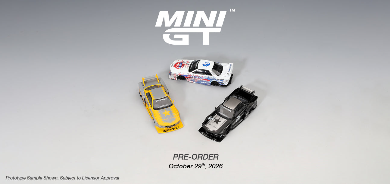 (Pre-order) Mini GT INOZETEK x Liberty Walk R32 Set 2026 Show Edition Car Set