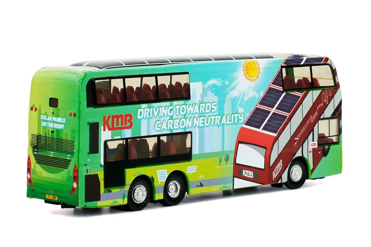Tiny City Die-cast Model Car - KMB ADL E500 MMC 12m Solar-Powered Bus (215X)
