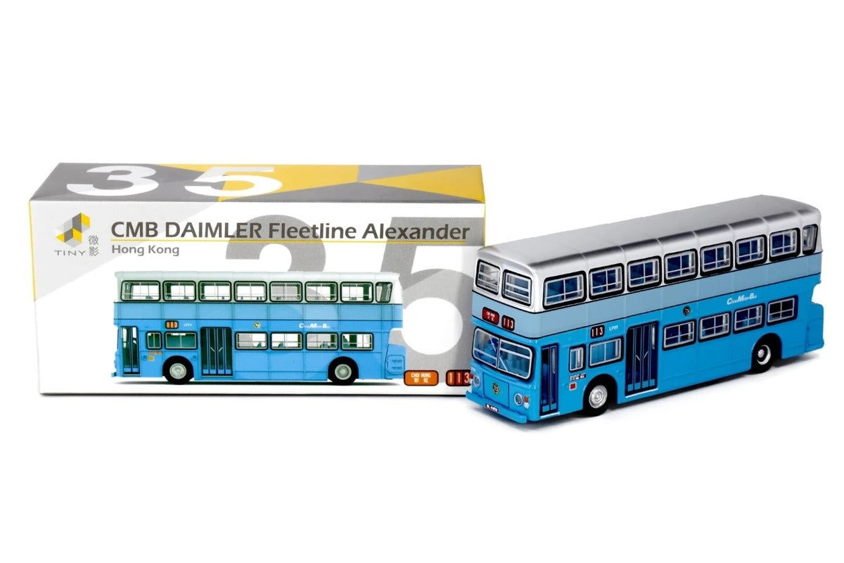 Tiny City 35 Die-cast Model Car - CMB DAIMLER Fleetline Alexander (113) Bus