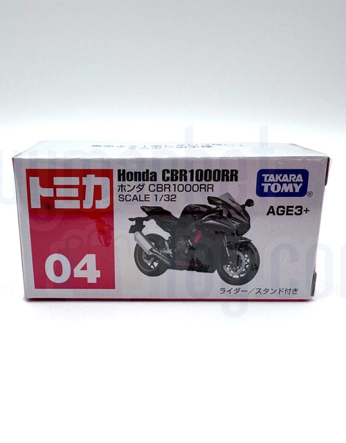 Load image into Gallery viewer, Takara Tomy Tomica #4 1/32 Honda CBR100RR Motorcycle Bike model car (Asia Ver.)
