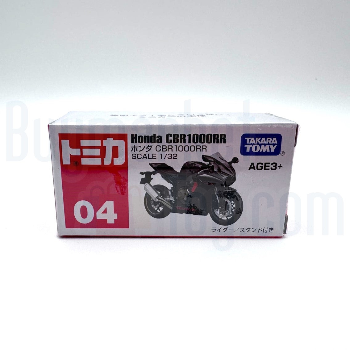 Takara Tomy Tomica #4 1/32 Honda CBR100RR Motorcycle Bike model car (Asia Ver.)