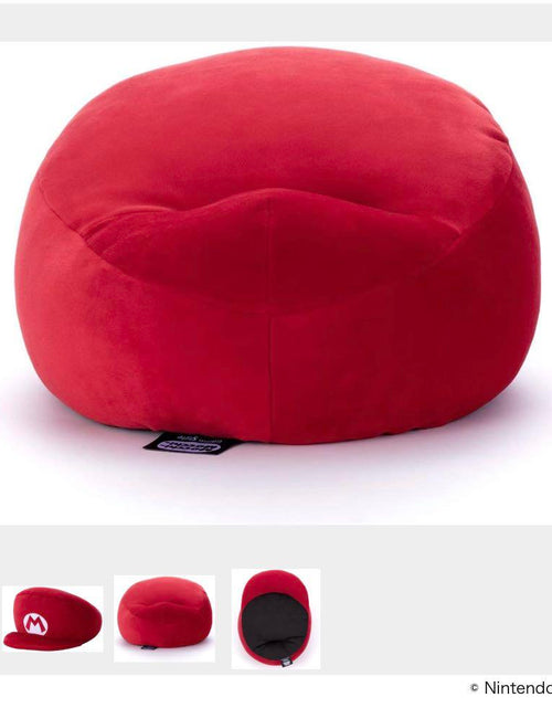 Load image into Gallery viewer, Takara Tomy Mario Soft Plush Toy - Mocchi Game Style Mario&#39;s Hat
