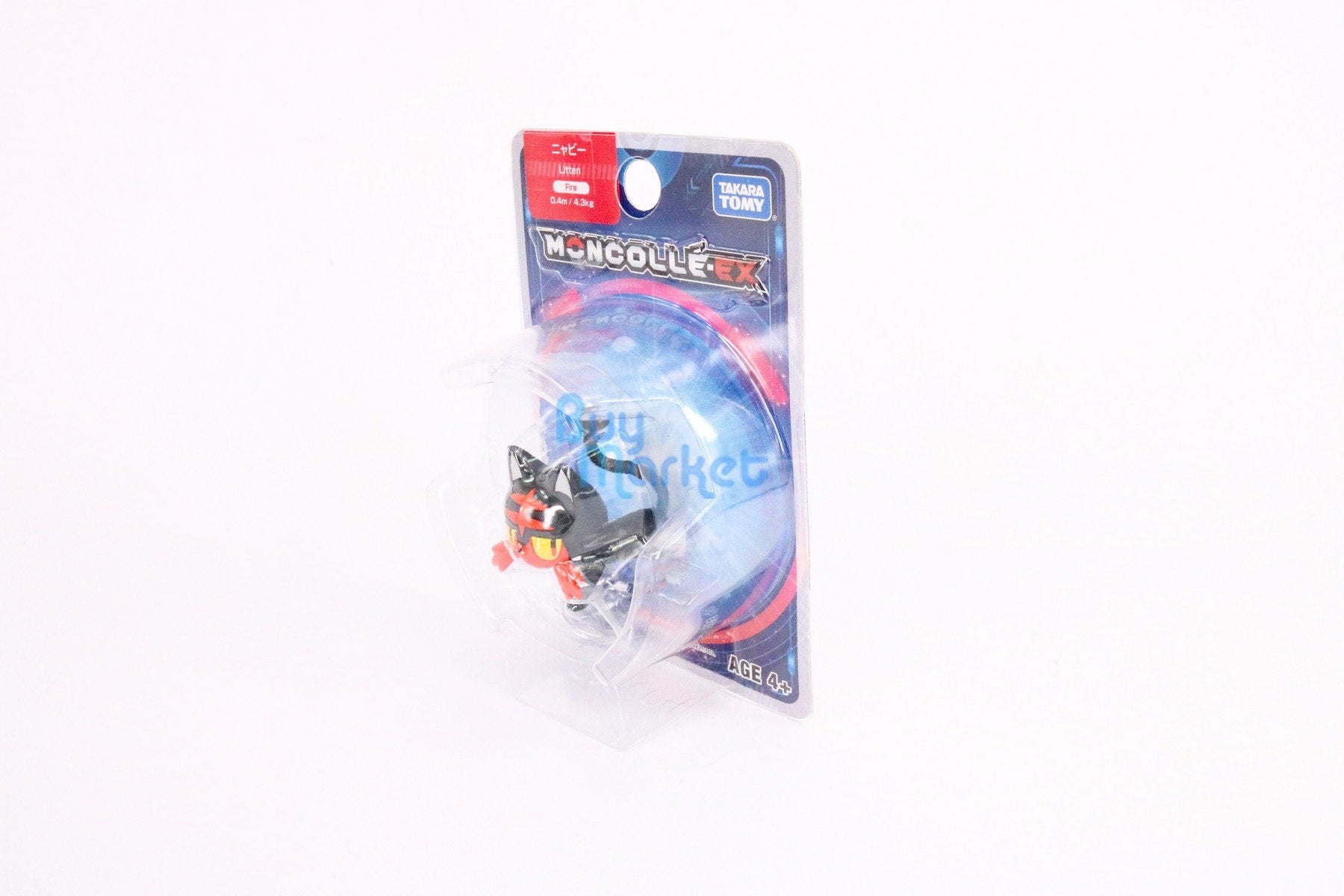 Takara Tomy Pokemon MC MONCOLLE-EX 10 Mini Pocket Monster Figure Litten Nyaby