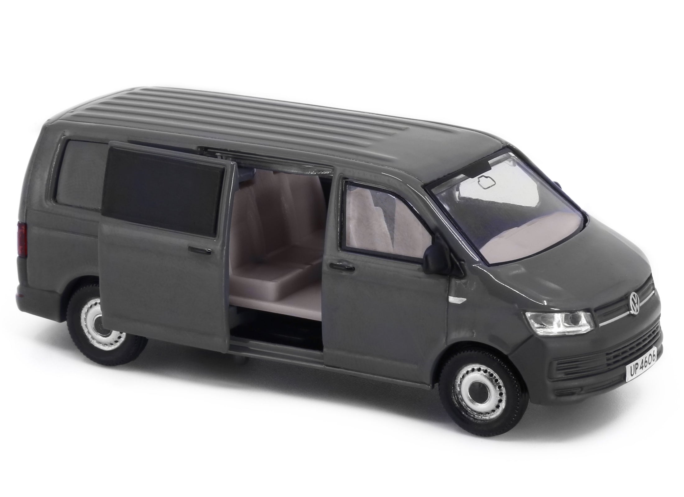 Tiny City 176 Die-cast Model Car - Volkswagen T6 Transporter (Grey)