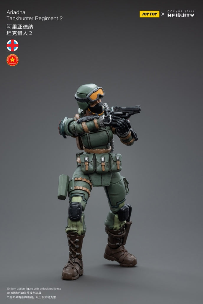 JOYTOY x Corvus Belli Infinity 1:18 Ariadna Tankhunter Regiment 2 Action Figure