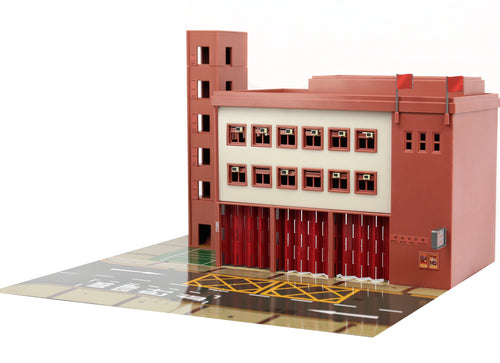 Load image into Gallery viewer, TINY City Hong Kong HK #PS1 Fire Station (Ma Tau Wai) Diorama Playset Model
