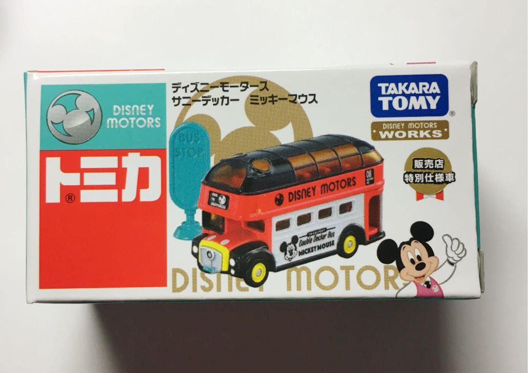 Takara Tomy Tomica Disney Motors Sunny Decker Mickey SEJ Diecast Car