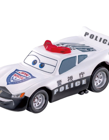 Takara Tomy Disney Tomica C-36 Lightning McQueen (Police Type) Diecast Car