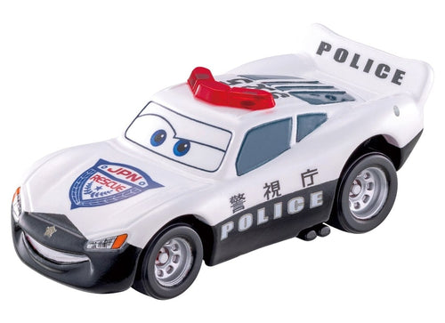 Load image into Gallery viewer, Takara Tomy Disney Tomica C-36 Lightning McQueen (Police Type) Diecast Car
