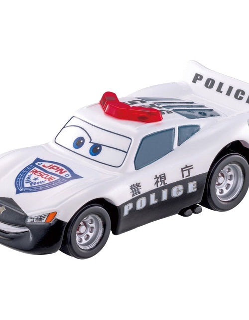 Load image into Gallery viewer, Takara Tomy Disney Tomica C-36 Lightning McQueen (Police Type) Diecast Car
