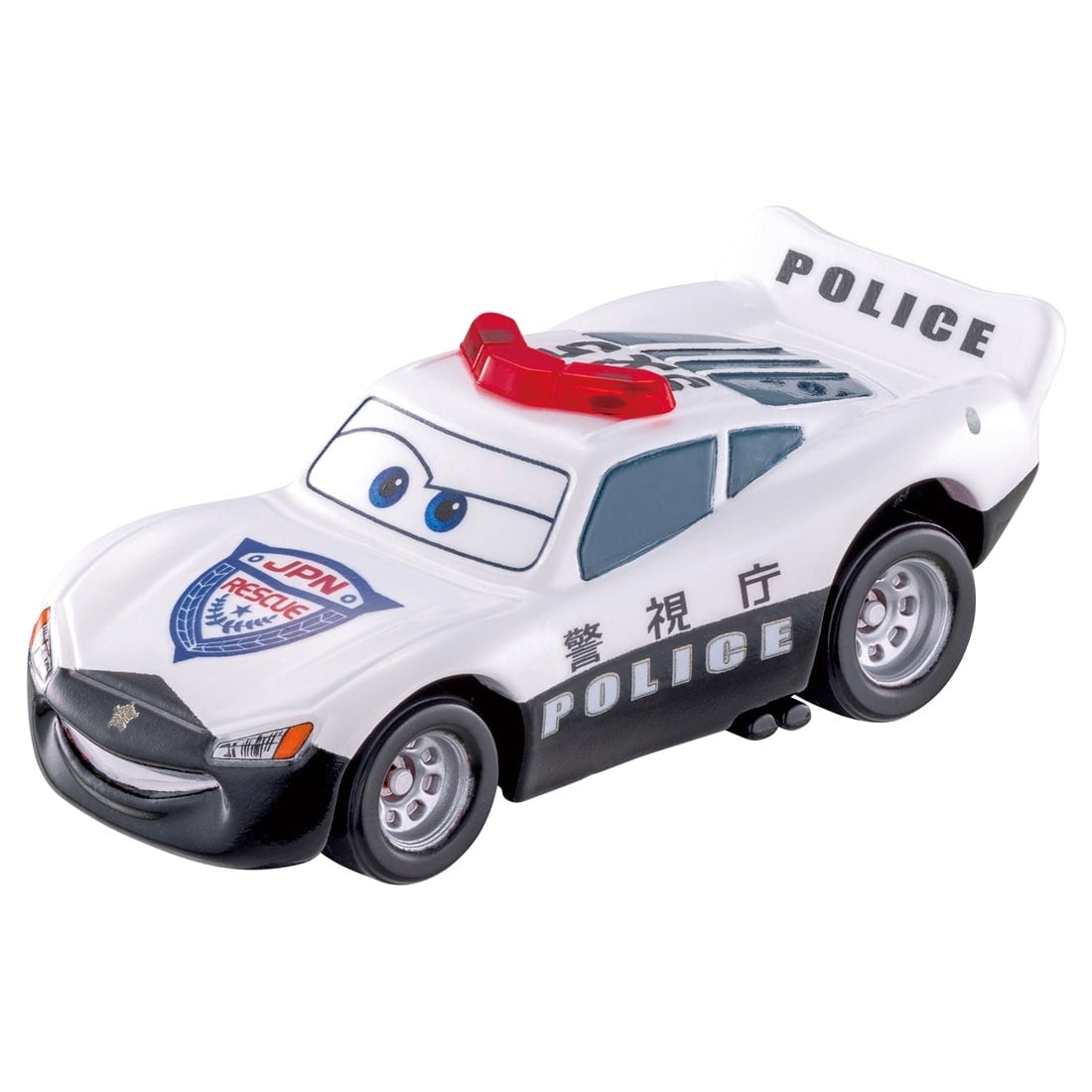 Takara Tomy Disney Tomica C-36 Lightning McQueen (Police Type) Diecast Car