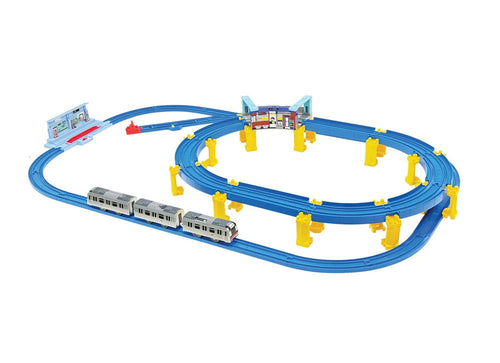 Load image into Gallery viewer, Takara Tomy Plarail Hong Kong MTR Passenger Train Island Line M Set
