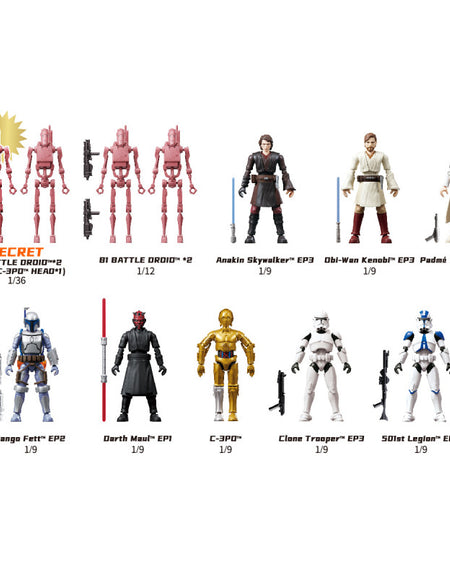 Blokees Star Wars Champion Class Lite 02 Evergreen Movie Series (Full set of 9)