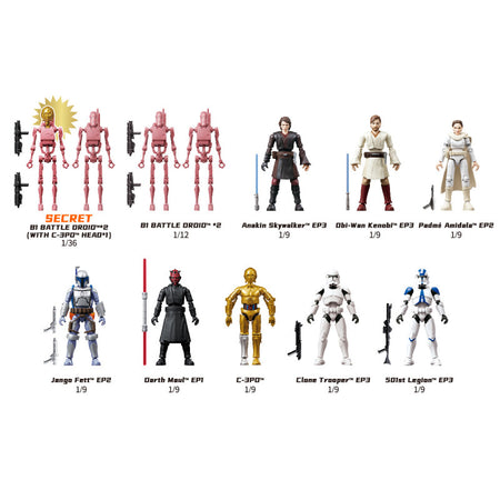 Blokees Star Wars Champion Class Lite 02 Evergreen Movie Series (Full set of 9)