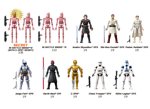 Load image into Gallery viewer, Blokees Star Wars Champion Class Lite 02 Evergreen Movie Series (Full set of 9)
