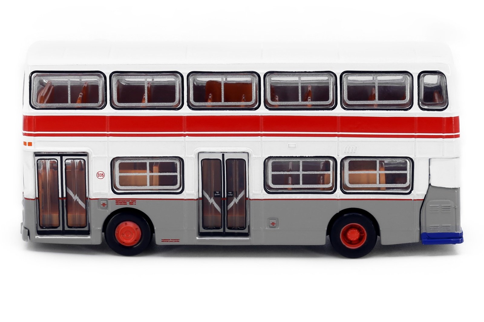 Tiny City Hong Kong L32 Die-cast Model Car - DAIMLER Fleetline DMS (Grey)