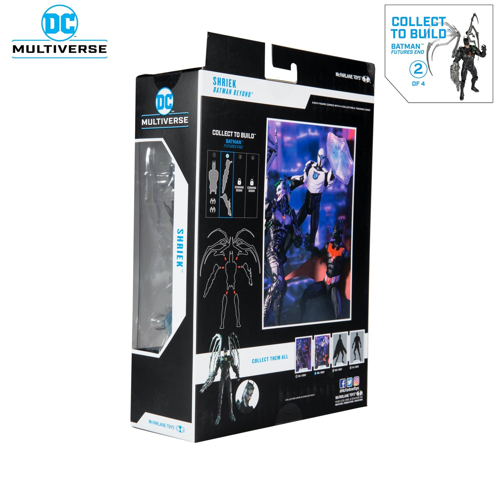 McFarlane Toy DC Multiverse Batman: Futures End Build A (shriek) Figure