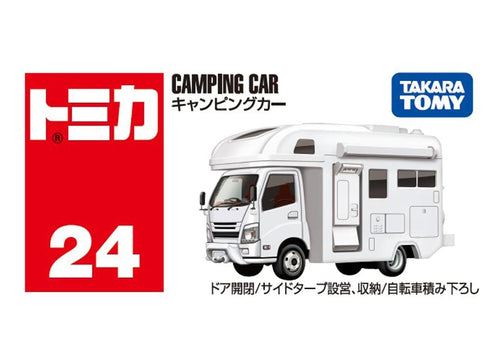 Load image into Gallery viewer, Takara Tomy Tomica No. 24 Camper Van Camping Car Diecast Model Car
