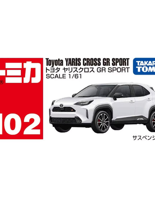 Load image into Gallery viewer, Takara Tomy Tomica 1/61 Die-cast Car - No.102 Toyota Yaris Cross GR Sport
