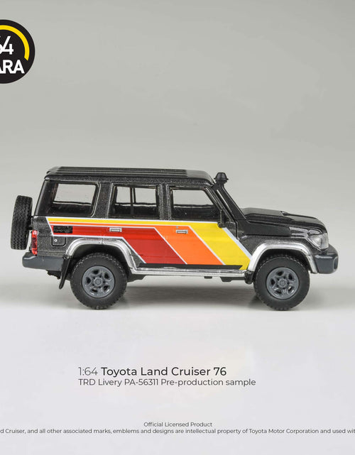 Load image into Gallery viewer, PARA64 1/64 2014 Toyota Land Cruiser LC 76 TRD Livery Model Car
