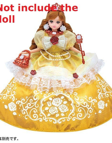 Takara Tomy Licca  Dress - Princess Elegant Rose Dress up for Licca Doll