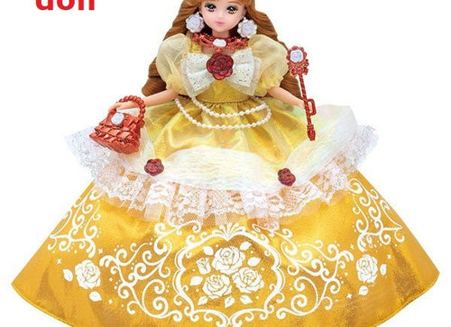 Load image into Gallery viewer, Takara Tomy Licca  Dress - Princess Elegant Rose Dress up for Licca Doll
