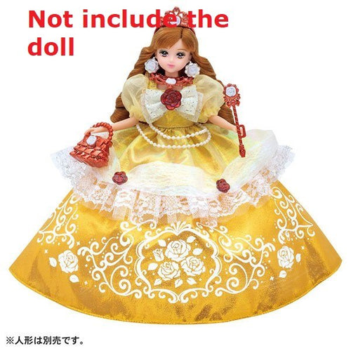 Load image into Gallery viewer, Takara Tomy Licca  Dress - Princess Elegant Rose Dress up for Licca Doll
