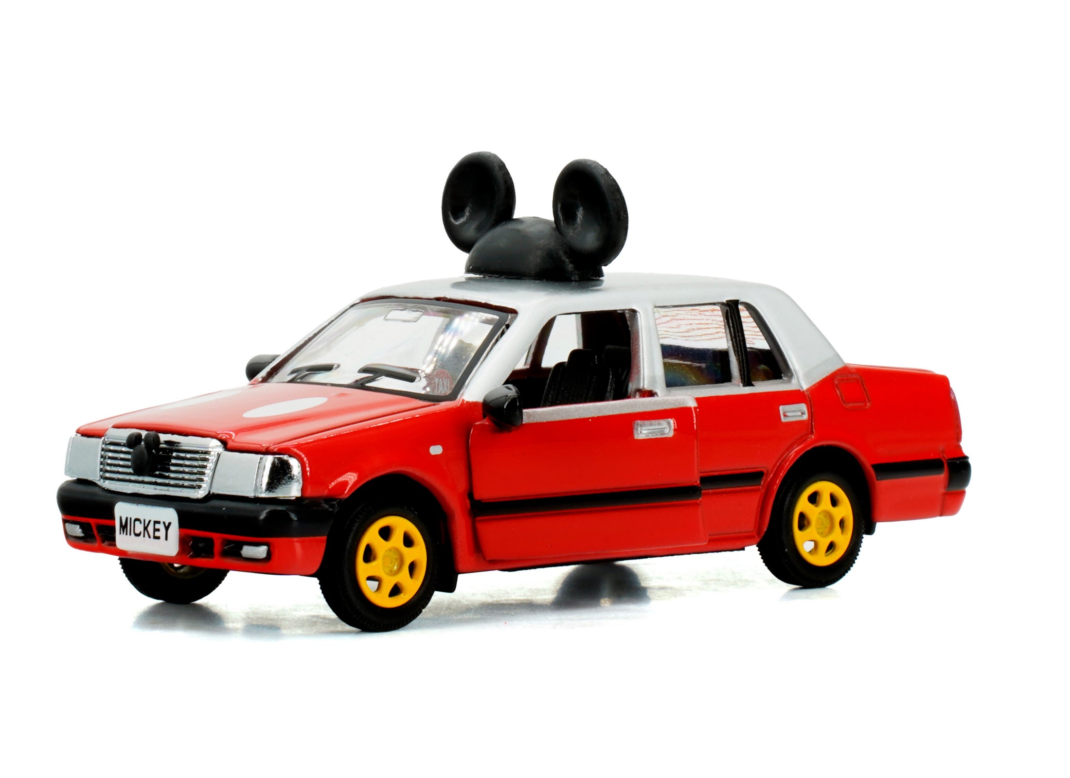 TINY x Disney Vehicle - 1/72 Hong Kong Urban Taxi x Mickey Model Car