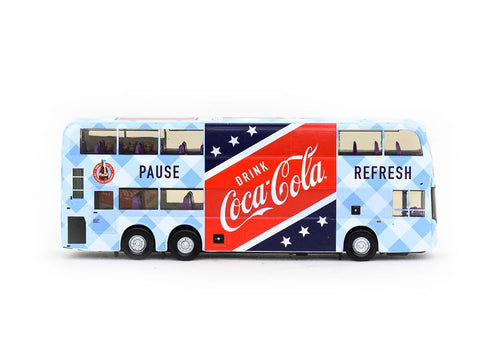 Load image into Gallery viewer, Tiny City Die-cast Model Car - ADL Enviro500 MMC 12m Coca-Cola Model Bus
