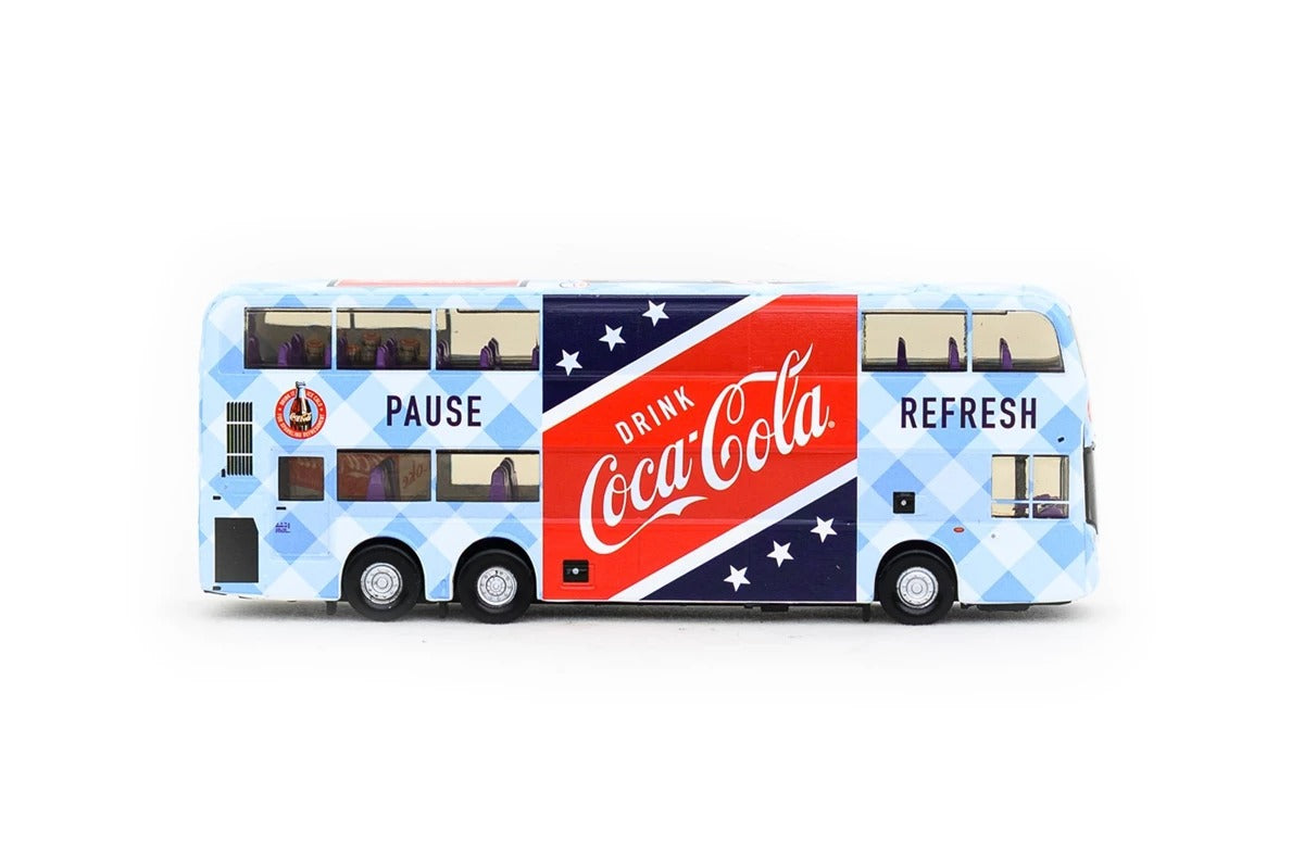 Tiny City Die-cast Model Car - ADL Enviro500 MMC 12m Coca-Cola Model Bus