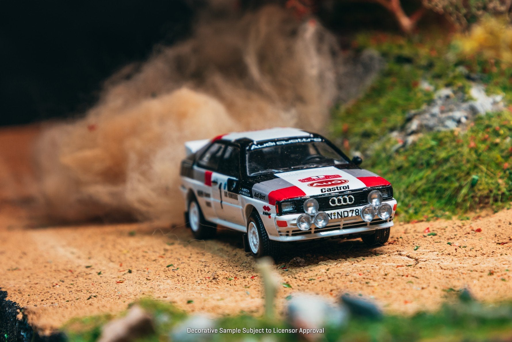 (Pre-order) Tarmac Works Audi Quattro A1 Lombard RAC Rally 1982 #1 Winner Model