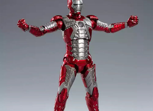 Load image into Gallery viewer, ZD Toys Marvel Avengers 1/10 Iron Man MK5 Action Figure with Lighting Function
