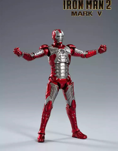 Load image into Gallery viewer, ZD Toys Marvel Avengers 1/10 Iron Man MK5 Action Figure with Lighting Function
