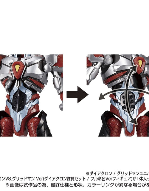 Load image into Gallery viewer, Takara Tomy Diaclone Gridman Universe 02 Diaclone vs Gridman Ver
