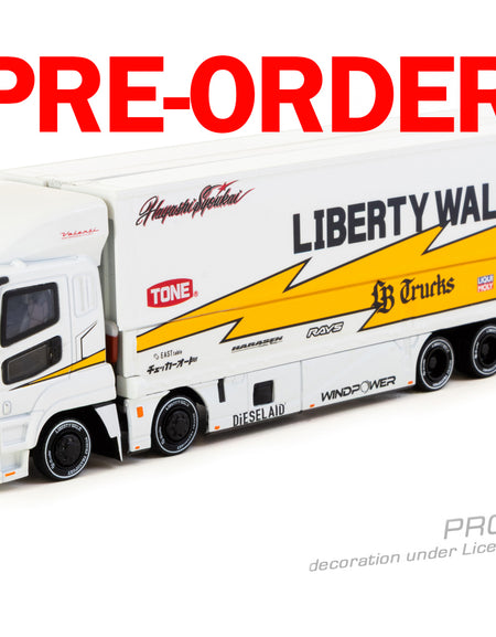 (Pre-order) Tarmac Works 1/64 Mitsubishi Fuso Super Great LB-TRUCKS Model Car