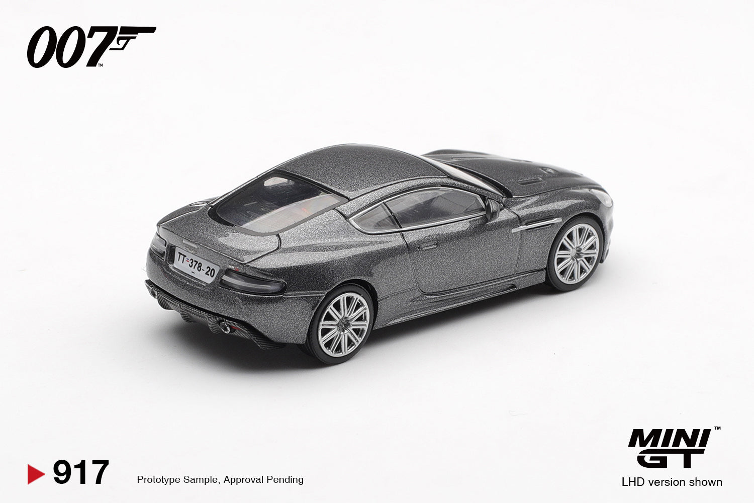 (Pre-order) Mini GT #917 Aston Martin DBS 007 Casino Royale Diecast Model Car