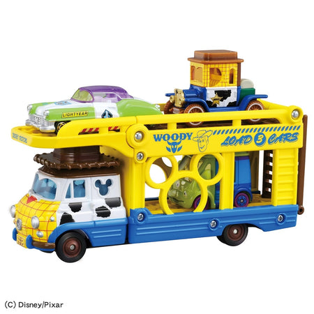 Takara Tomy Dream Tomica Disney Motors Pals Transporter Toy Story 5 Woody