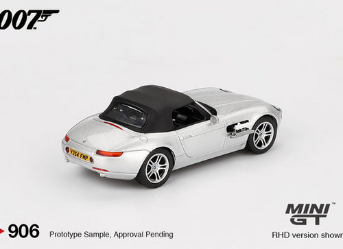 Load image into Gallery viewer, MINI GT 1/64 007 BMW Z8 "The World Is Not Enough" Diecast Model Car
