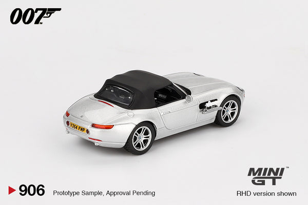 MINI GT 1/64 007 BMW Z8 "The World Is Not Enough" Diecast Model Car