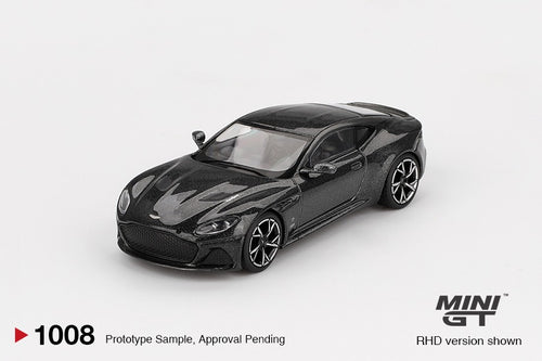 Load image into Gallery viewer, Mini GT #1008 1/64 Aston Martin DBS 007 Edition LHD Model Car
