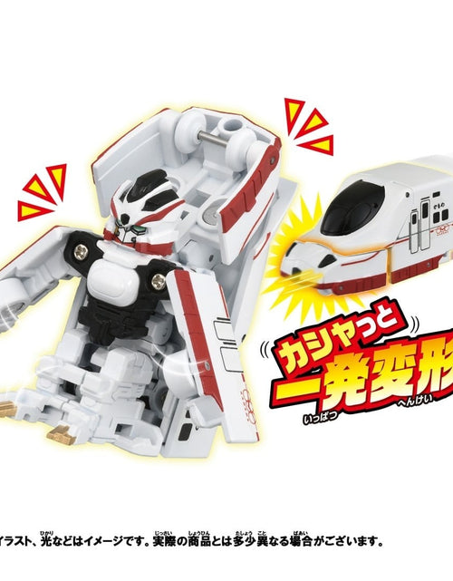 Load image into Gallery viewer, Takara Tomy Shinkansen Deformation Robot SHINKALION CW Quick Change N700S Kodama
