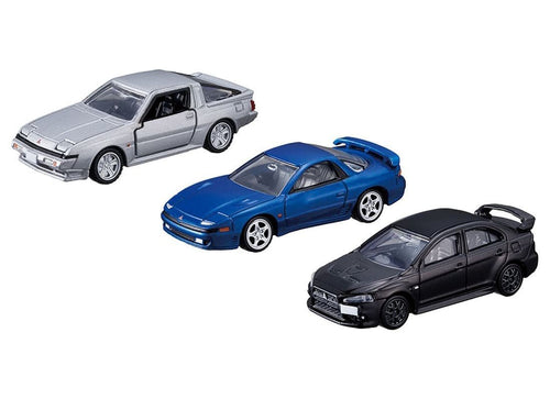 Load image into Gallery viewer, Takara Tomy Tomica Premium Mitsubishi Sport Cars 3 Models Gift Set
